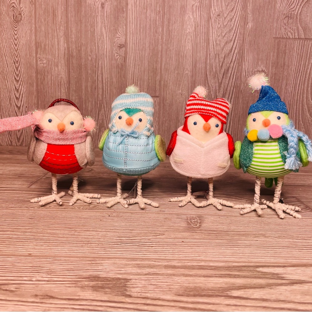 2018 wondershop feathery friends Christmas birds noelle , Nieva, Peary & aquilo
